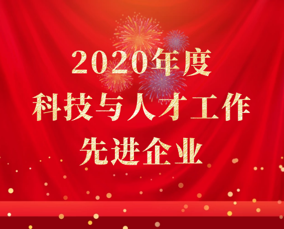 2020年度科技与人才工作先进企业